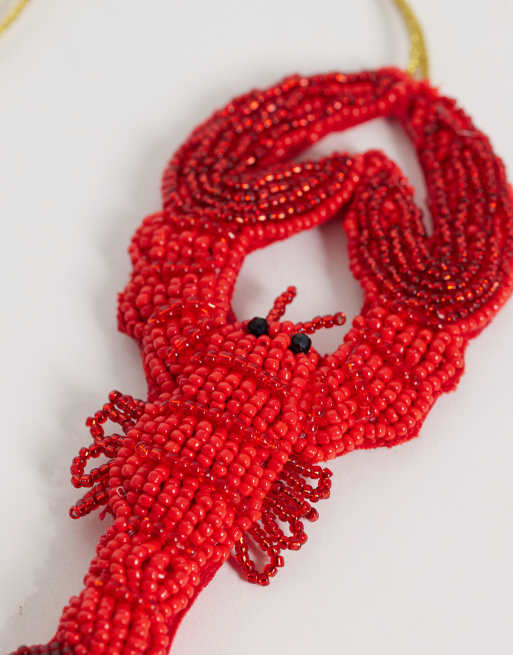 Accessorize lobster christmas tree decoration, 2 of 3