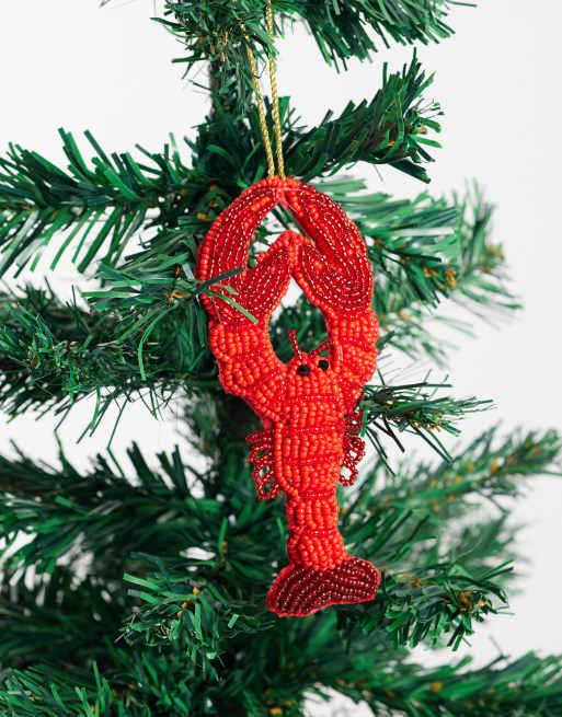 Accessorize lobster christmas tree decoration, 3 of 3