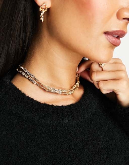 Accessorize - Meerlaagse ketting in goudkleur, 3 van 4