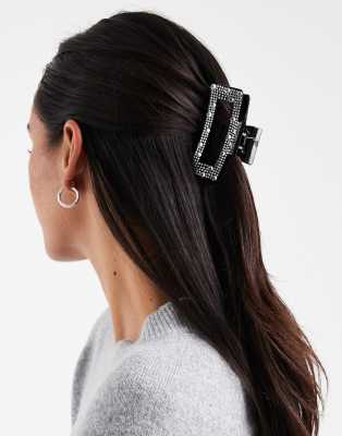 Accessorize - Mehrfarbige Haarklammer mit Strassdetails-Bunt