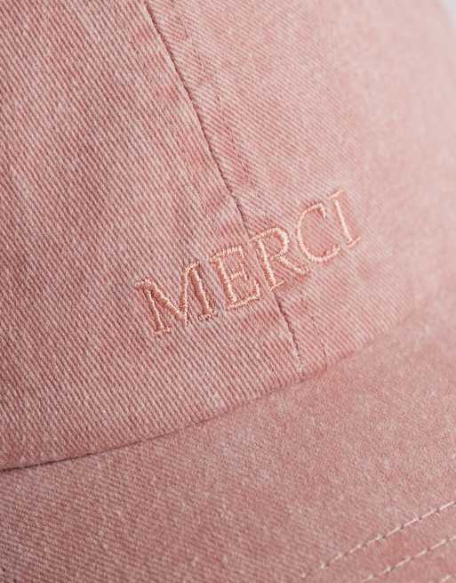 Accessorize – Merci – Kappe in Pfirsich, 3 von 3