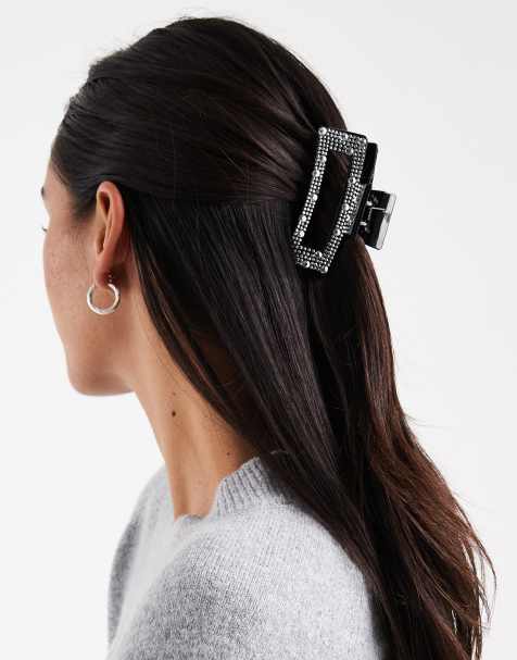 Accessorize - Multifarvet hårklemme med glitrende rhinsten - view 1