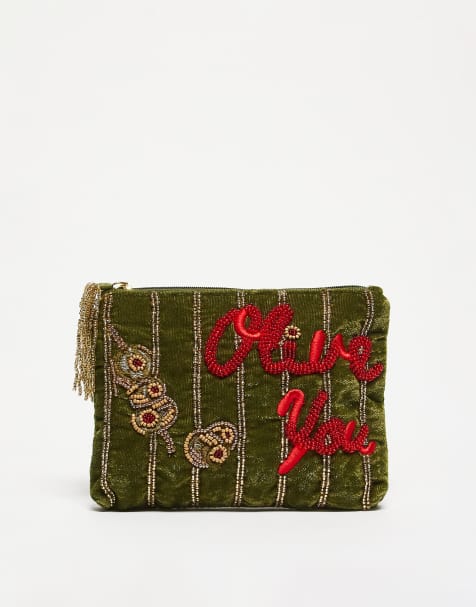 Accessorize – Olive You – Börse in Grün - view 1