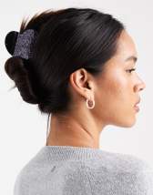 Nouvelle Pince à Cheveux En Forme De Cœur Avec Tempérament Violet Taro, Pince à Cheveux Cloutée En Diamant Et Douce, 1 Pièce