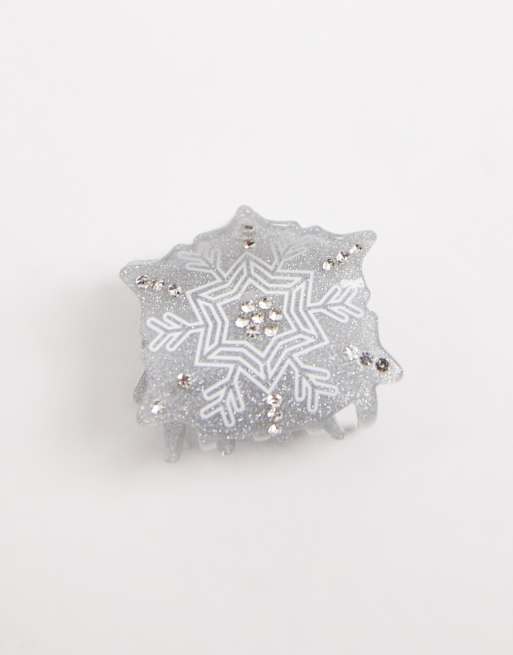 Accessorize - Pince à cheveux flocon de neige - Argenté, 2 de 3