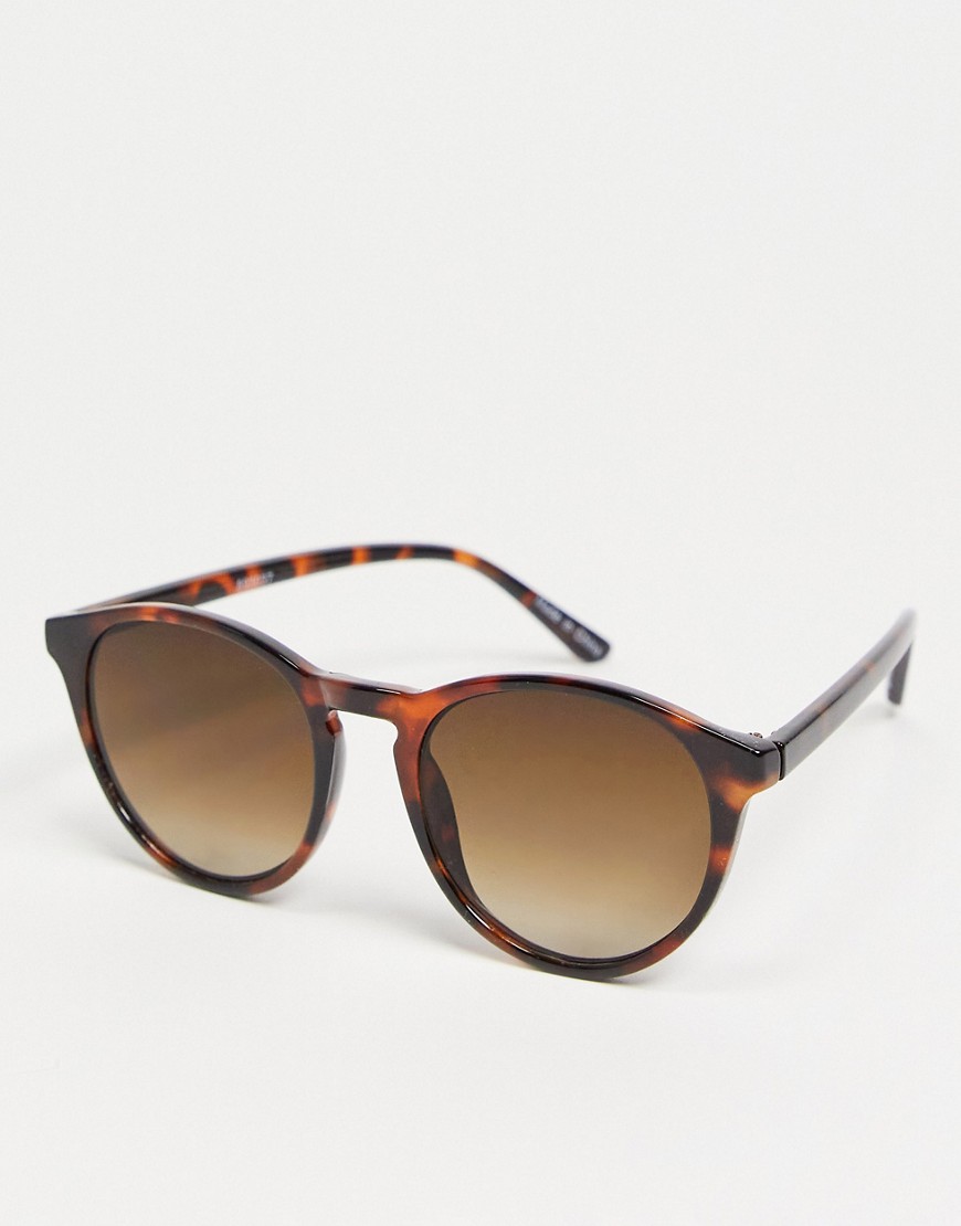 Accessorize Polly cateye sunglasses in tortoiseshell-Brown
