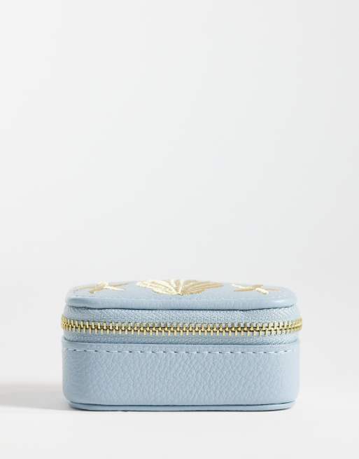 Accessorize - Portagioie piccolo blu con conchiglie
