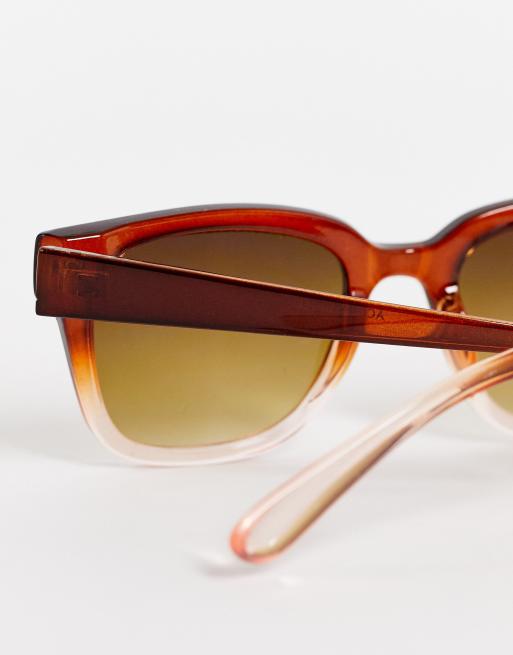 Accessorize – Rae – Sonnenbrille mit Gestell in Ombré-Braun - BROWN, 4 von 4