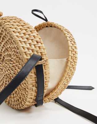 sac rond osier bandouliere