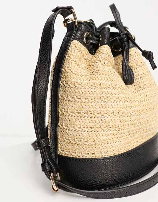 Sac seau clearance en paille