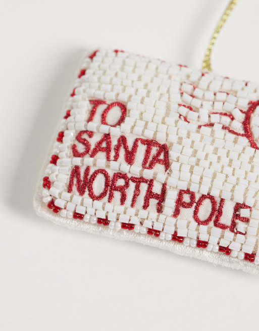 Accessorize santa letter christmas tree decoration, 2 of 3