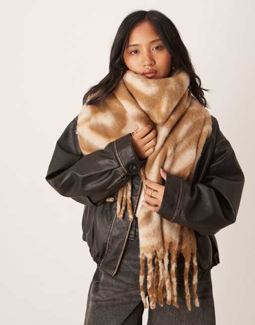 Accessorize - Sciarpa morbidissima con stampa tigrata multicolore