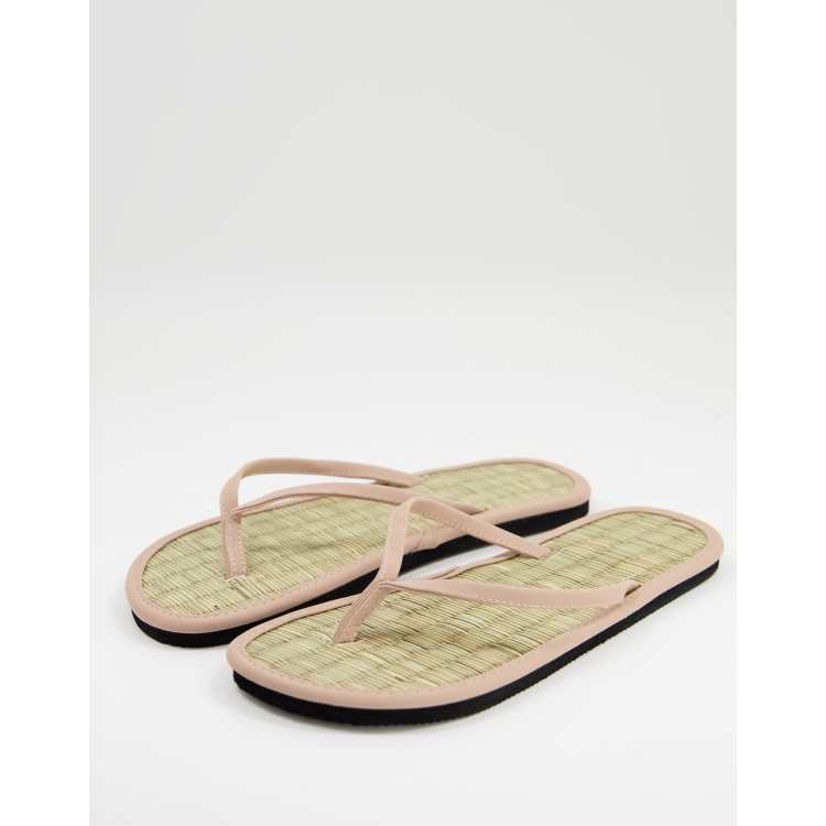 Monsoon seagrass flip flops store