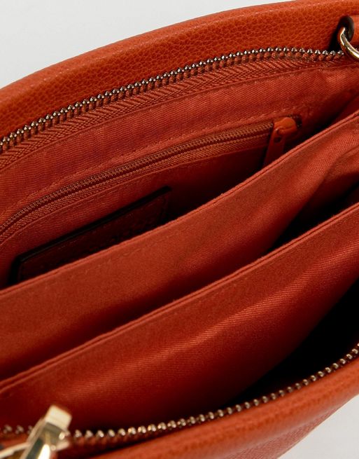 Brown Leather Sherton Crossbody bag