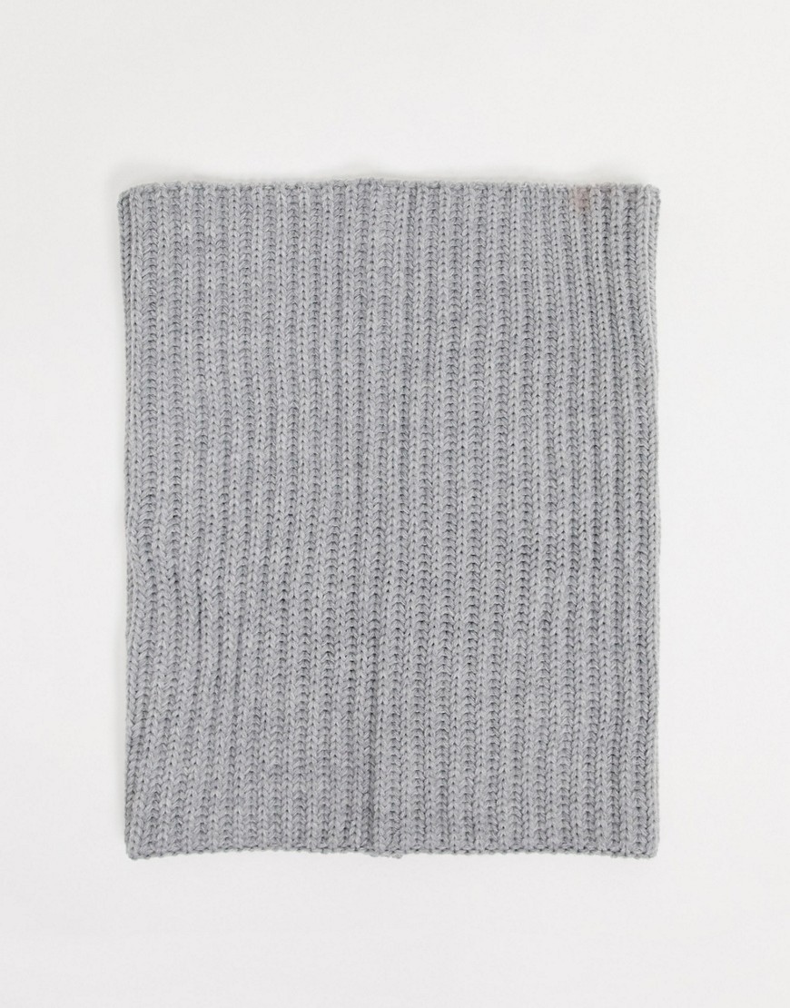 Accessorize snood in light grey