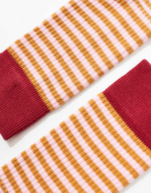 Accessorize - Sokker med multifarvede striber, 2 af 4