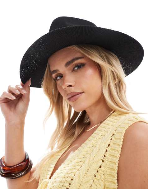 Accessorize - Sort sammenfoldelig fedora - view 1