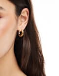 [Accessorize] Accessorize stainless steel mixed metal hoop earrings in multi No Size MULTI