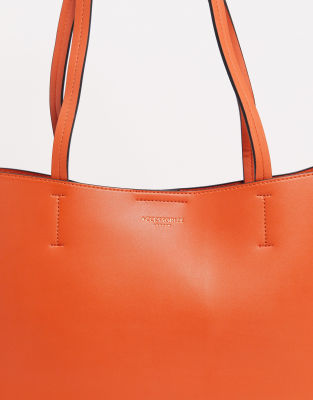 accessorize orange bag