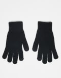[Accessorize] Accessorize super stretch touch gloves in black No Size BLACK