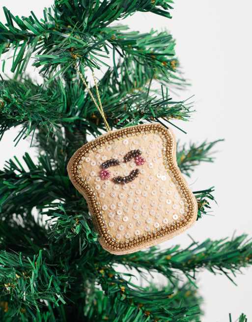 Accessorize toast christmas tree decoration, 3 of 3