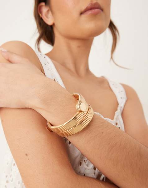 Accessorize - Wikkelarmband in goud - view 1
