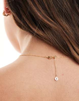 Accessorize Z Chunky Plain Clover Necklace