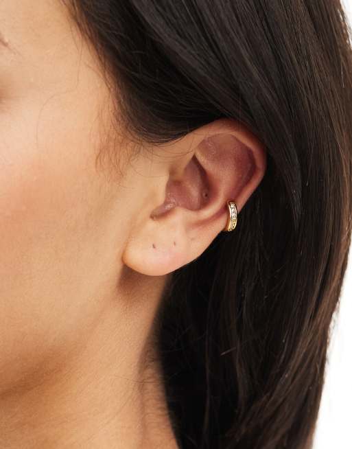 Accessorize - Z Collection - Bijou d'oreille plaqué or - Doré