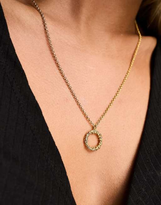 Gold plated sale necklace accessorize