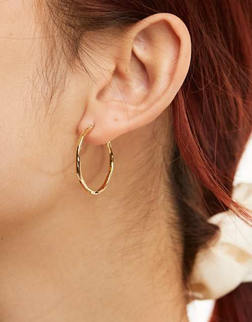 Orecchini Philip Jones Orecchini A Farfalla Ape Placcati Oro Di