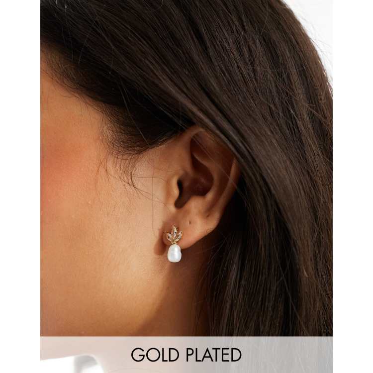 Accessorize - Z Collection - Orecchini pendenti placcati oro