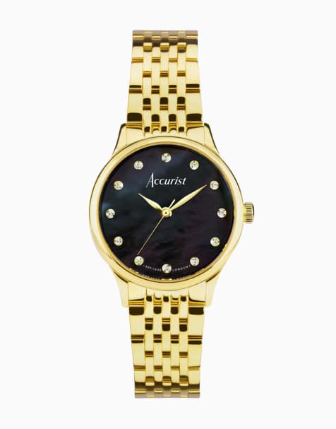 Accurist Dress ladies watch in black - view 1