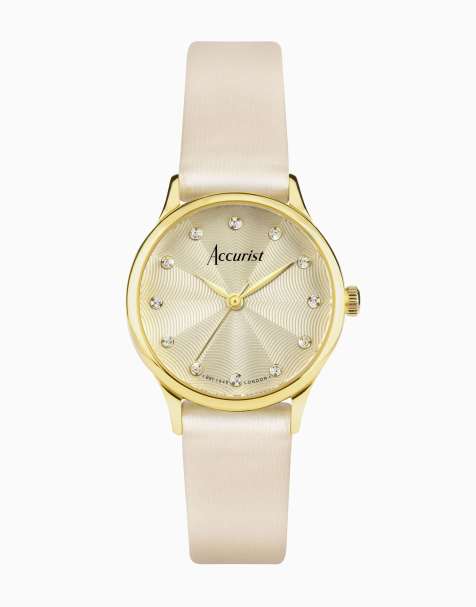 Accurist Dress ladies watch in champagne - view 1