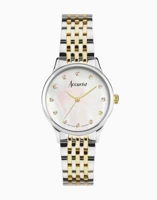 Accurist Dress ladies watch in white