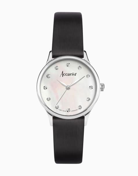 Accurist Dress ladies watch in white - view 1