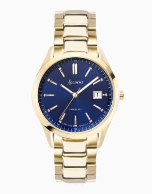 asos Accurist Everyday gents watch in blue