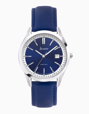 asos Accurist Everyday gents watch in blue
