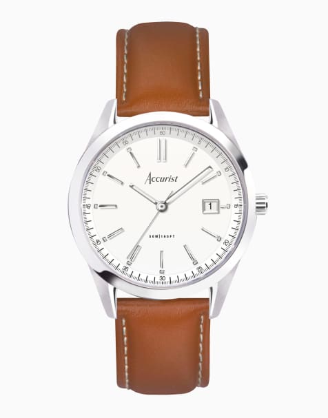 Accurist Everyday gents watch in white - view 1