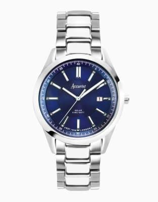 Accurist Everyday solar watch in blue