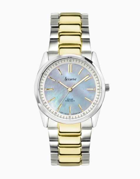 Accurist Everyday solar watch in white - view 1