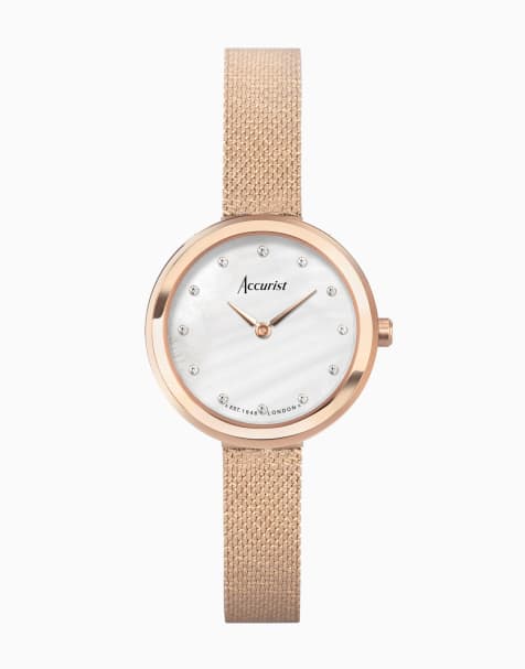Accurist Jewellery ladies watch in white - view 1