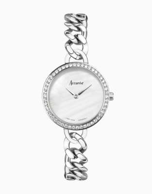 Accurist Jewellery ladies watch in white