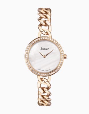 Accurist Jewellery ladies watch in white