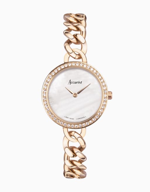 Accurist Jewellery ladies watch in white