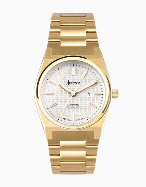 Accurist Origin automatic watch in gold - view 1
