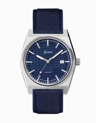 asos Accurist Origin gents watch in blue