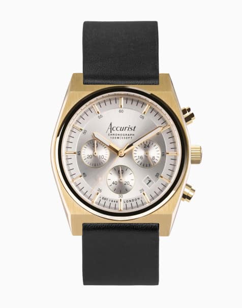 Accurist Origin gents watch in silver - view 1