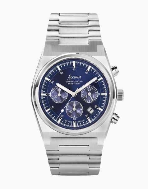 Accurist Origin gents watch in silver - view 1