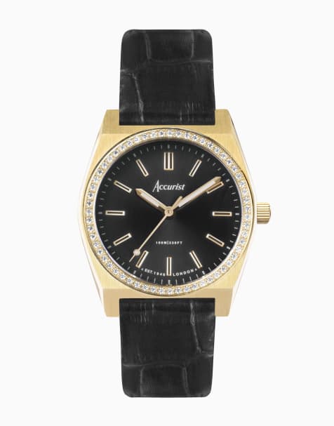Accurist Origin ladies watch in gold - view 1