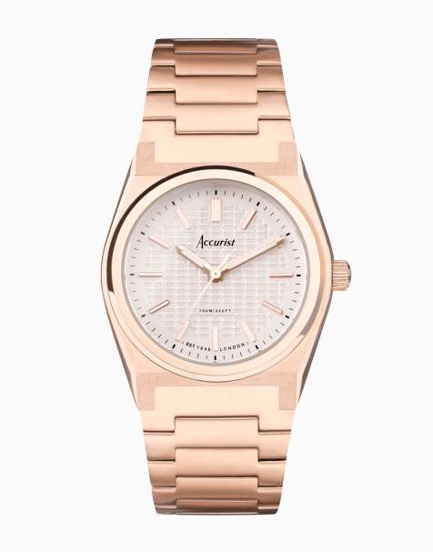 Accurist Origin watch in rose gold - view 1
